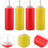4pcs Salad Dressing Squeeze Bottle (8-36 Oz)